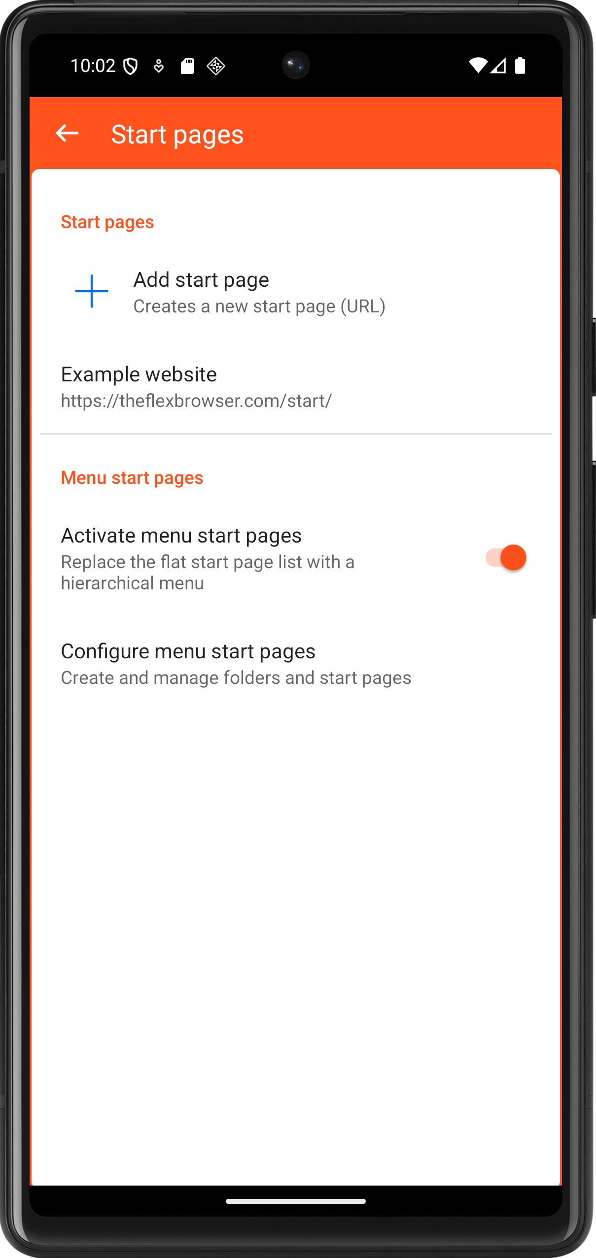 Start Menu Toggle