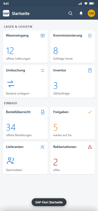 Neuer Tab als Fenster in einer SAP Fiori-Anwendung