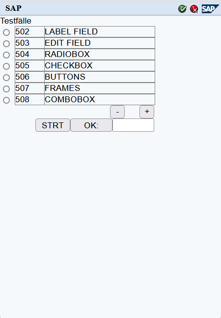 ITS-Mobile Dialog ohne Anpassung