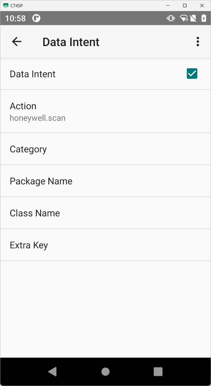 Honeywell - Data Intent mit Action